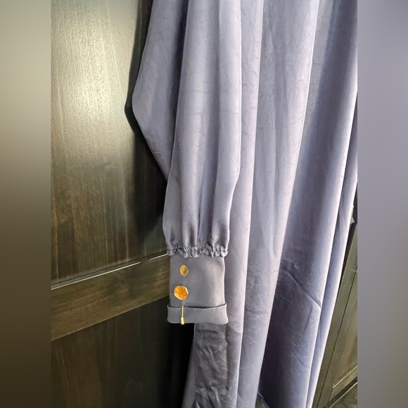 Satin maxi dress - Picture 4 of 5